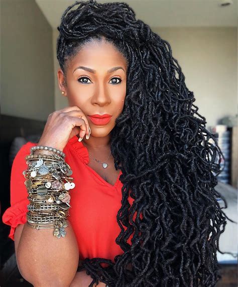 Four Popular Ways To Install Faux Locs. . Curly soft locs